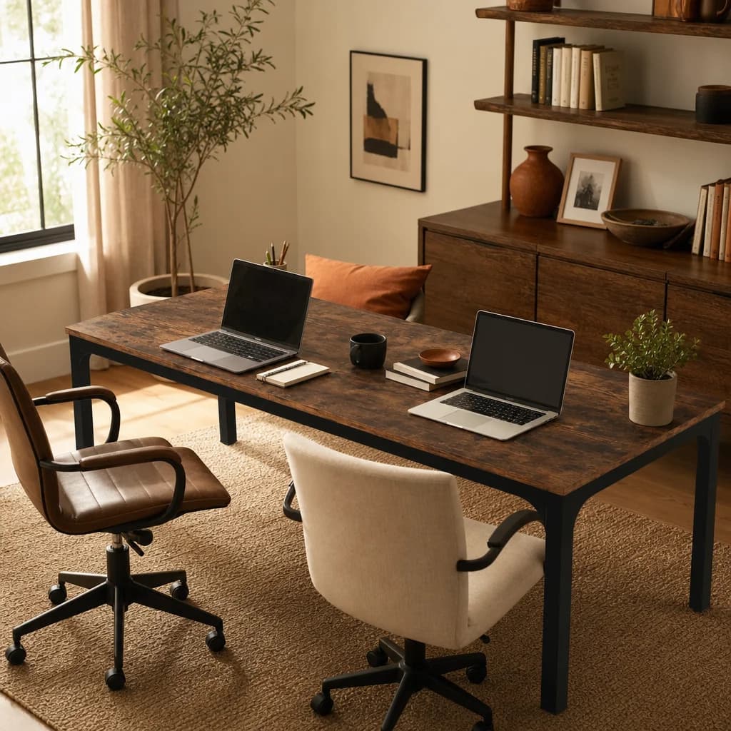 Simon Two-Person Desk